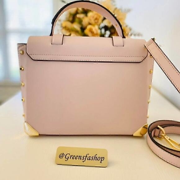 Michael Kors Purse Manhattan Satchel Crossbody bag new - Picture 4 of 11